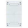 Щит слаботочный навесной Unix 3 габарит IP41 бел. дверь PROxima EKF ux-3m-nw