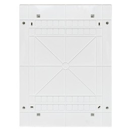 Щит слаботочный навесной Unix 3 габарит IP41 бел. дверь увеличенный PROxima EKF ux-3m-nw-xl