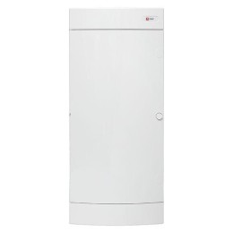 Щит слаботочный навесной Unix 4 габарит IP41 бел. дверь PROxima EKF ux-4m-nw