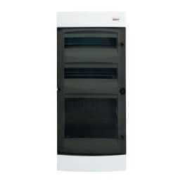 Щит комбинированный Unix 2х12мод. + 1 монтаж. плата 4 габарит IP41 прозр. дверь PROxima EKF ux-2x12+