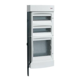 Щит комбинированный Unix 2х12мод. + 1 монтаж. плата 4 габарит IP41 прозр. дверь PROxima EKF ux-2x12+