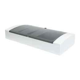 Щит комбинированный Unix 2х12мод. + 1 монтаж. плата 4 габарит IP41 прозр. дверь PROxima EKF ux-2x12+