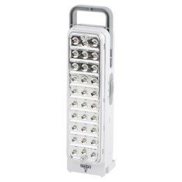 Фонарь аккумуляторный кемпинговый TL30 30LED аккум. 4В 1.5А.ч ЗУ 220В с ручкой (картон. упак.) Трофи