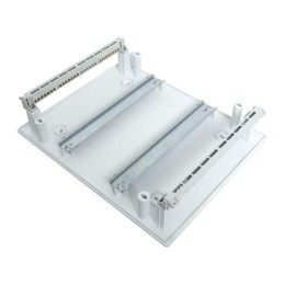 Щит распределительный навесной Unix 2х12мод. IP41 прозр. дверь PROxima EKF ux-2x12-n