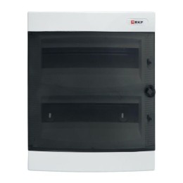 Щит распределительный навесной Unix 2х12мод. IP41 прозр. дверь PROxima EKF ux-2x12-n