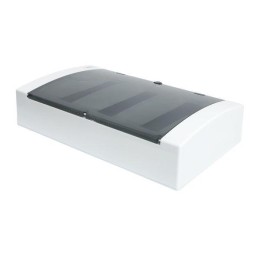 Щит распределительный навесной Unix 3х12мод. IP41 прозр. дверь PROxima EKF ux-3x12-n