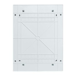 Щит распределительный навесной Unix 3х18мод. IP41 прозр. дверь PROxima EKF ux-3x18-n