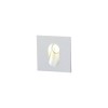 Бра GW-S612-1-SL-NW 1Вт 4500К IP54 встраив. для подсветки лестницы/пола FLOOR S серебр. DesignLed 00