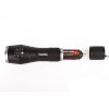 Фонарь LED5136 XML-T6 ZOOM 3 режима 3хLR03 (в компл.) алюм. черн. (открывающ. блист.) Camelion 12971