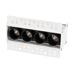Светильник MS-ORIENT-BUILT-TRIMLESS-TC-S38x127-10W Day4000 WH-BK 30 deg 230В IP20 металл 5 лет Arlig