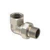 Американка угловая латунь 1/2дюйм никель RTP 25187