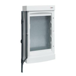 Щит слаботочный навесной Unix 3 габарит IP41 прозр. дверь PROxima EKF ux-3m-n