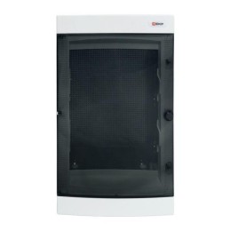 Щит слаботочный навесной Unix 3 габарит IP41 прозр. дверь PROxima EKF ux-3m-n