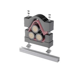 Крепление для кабеля высоковольтное усиленное d65-90мм VKK3-65-90 КМ LO24133