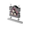 Крепление для кабеля высоковольтное усиленное d85-110мм VKK3-85-110 КМ LO24134