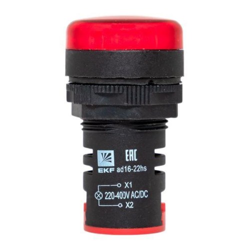 Матрица светодиодная AD16-22HS 220-400 В AC/DC красн. EKF ledm-ad16-r-230acdc