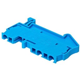 Колодка клеммная ST-2.5 28А 3 вывода пружинная син. EKF plc-jxb-st-2.5-3-blue