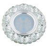 Светильник декоративный Luciole DLS-L129 GU5.3 CHROME/CLEAR GU5.3 встраив. доп. светодиод. подсветка