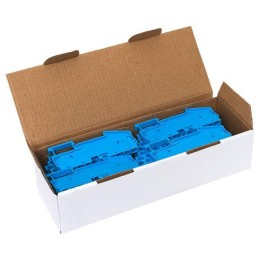 Колодка клеммная ST-4 41А 4 вывода пружинная син. EKF plc-jxb-st-4-4-blue