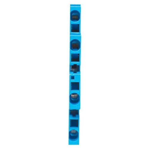 Колодка клеммная ST-2.5 26А пружинная двойн. син. EKF plc-jxb-st-2.5-4-2-blue