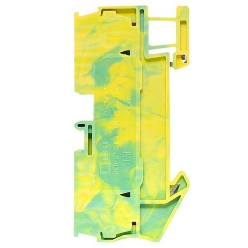 Колодка клеммная ST-2.5 4 вывода земля пружинная EKF plc-jxb-st-2.5-4-pen