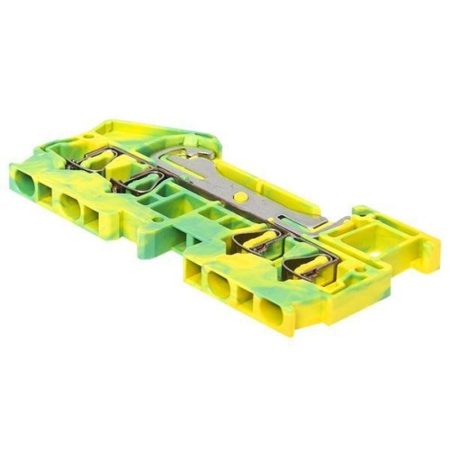 Колодка клеммная ST-2.5 4 вывода земля пружинная EKF plc-jxb-st-2.5-4-pen