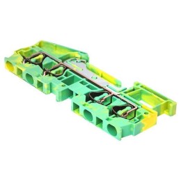 Колодка клеммная ST-4 4 вывода земля пружинная EKF plc-jxb-st-4-4-pen