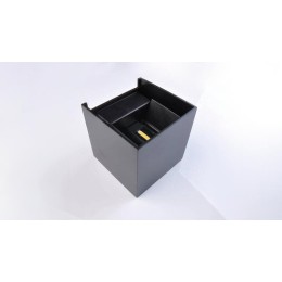 Бра двухстороннее GW-A310-6-BL-WW 6Вт 3000К IP54 с возможн. регулир. угол рассеив. NEXT черн. Design