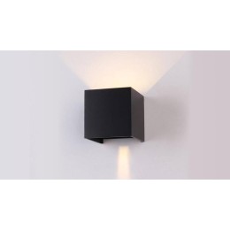 Бра двухстороннее GW-A310-6-BL-NW 6Вт 4000К IP54 с возможн. регулир. угол рассеив. NEXT черн. Design