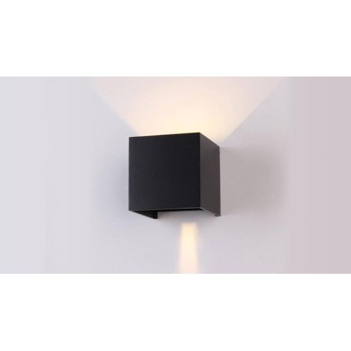 Бра двухстороннее GW-A310-6-BL-NW 6Вт 4000К IP54 с возможн. регулир. угол рассеив. NEXT черн. Design