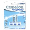 Аккумулятор AAA/R03 900мА.ч NI-MN Always Ready BL-2 металлик (блист.2шт) Camelion 9165