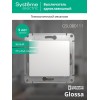 Выключатель 1-кл. СП Glossa 10А IP20 (сх. 1) 10AX механизм бел. SE GSL000111