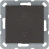 Выключатель для жалюзи 1-кл. 10А IP20 механизм мокко Jasmart G3018Z