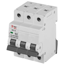 Выключатель автоматический 3п C 10А 4.5кА ВА47-63 PRO ЭРА Б0059435