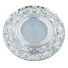 Светильник декоративный Luciole DLS-L130 GU5.3 CHROME/CLEAR GU5.3 встраив. доп. светодиод. подсветка
