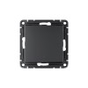 Выключатель 1-кл. AtlasDesign Smart 10А (сх. 1) L+N с подсветкой Zigbee механизм карбон SE ATN001013