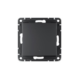 Выключатель 1-кл. AtlasDesign Smart 10А (сх. 1) L+N с подсветкой Zigbee механизм карбон SE ATN001013