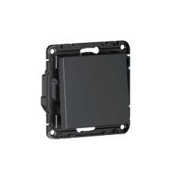 Выключатель 1-кл. AtlasDesign Smart 10А (сх. 1) L+N с подсветкой Zigbee механизм карбон SE ATN001013