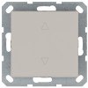 Выключатель для жалюзи 1-кл. 10А IP20 механизм тауп Jasmart G3018T