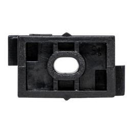 Держатель для труб (клипса) d16мм для монтажного пистолета черн. (уп.100шт) Plast EKF derjp-z-16-bla