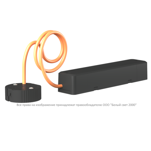 Светильник аварийный BS-OKO-10-L2-24 Black Белый свет a15320