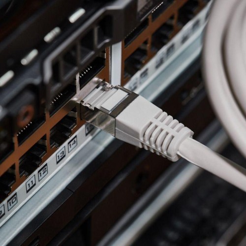 Патч-корд F/UTP кат.5e RJ45-RJ45 LSZH экранир. 1.5м сер. Rexant 18-8004-1