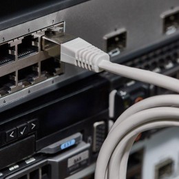 Патч-корд F/UTP кат.5e RJ45-RJ45 LSZH экранир. 1.5м сер. Rexant 18-8004-1