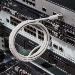 Патч-корд F/UTP кат.5e RJ45-RJ45 LSZH экранир. 1.5м сер. Rexant 18-8004-1