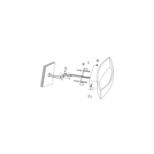 Бра декоративное OLEGW-A715-5-BL-NW 5Вт 4000К IP20 черн. DesignLed 00-00003027