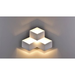 Бра декоративное PALMIRAGW-1101-3-3-WH-NW 3Вт 4000К IP20 бел. DesignLed 00-00001239