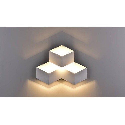 Бра декоративное PALMIRAGW-1101-3-6-WH-WW 6Вт 3000К IP20 бел. DesignLed 00-00002384