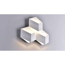 Бра декоративное PALMIRAGW-1101-3-6-WH-WW 6Вт 3000К IP20 бел. DesignLed 00-00002384