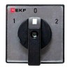 Переключатель кулачковый ПК-1-24 4п 25А "1-0-2" IP65 EKF pk-1-24-25-65
