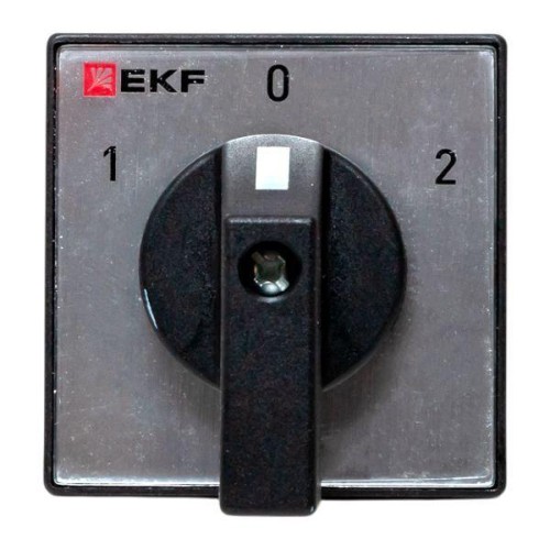 Переключатель кулачковый ПК-1-24 4п 25А "1-0-2" IP65 EKF pk-1-24-25-65